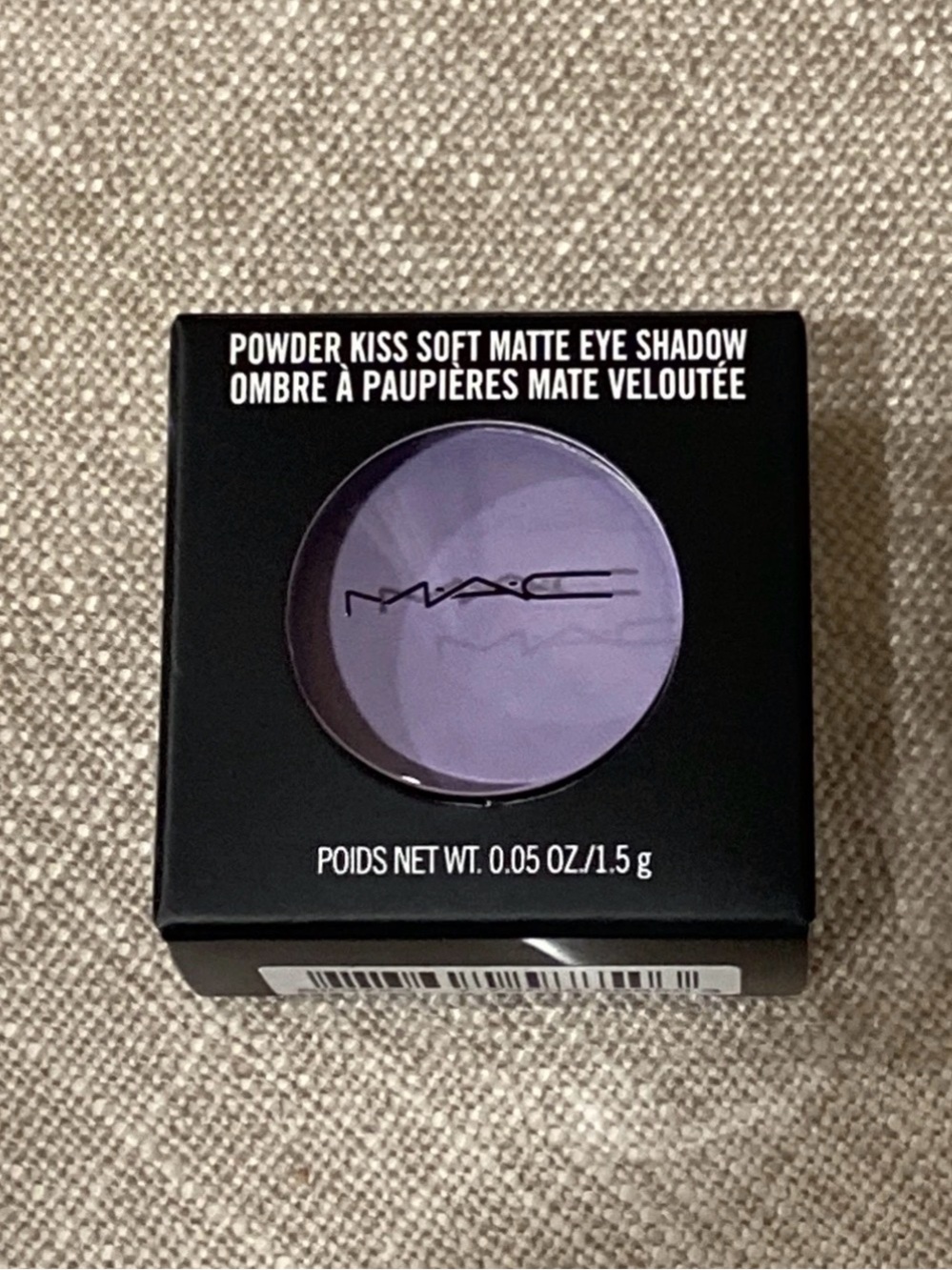 MAC Powder Kiss Soft Matte Eye Shadow Such A Tulle 0.05 Oz
